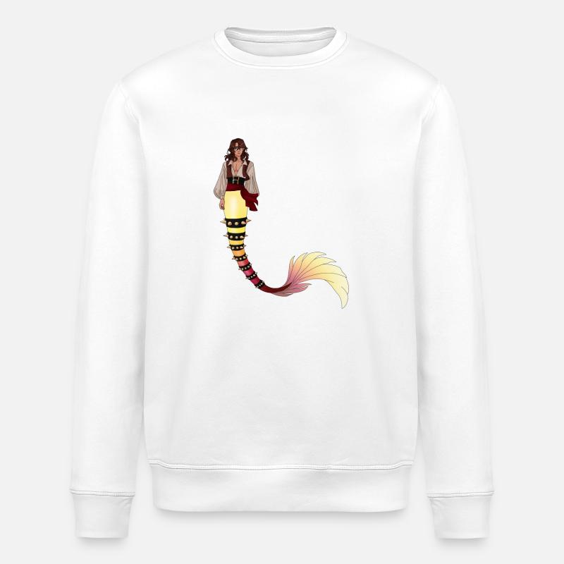 ashley merform - Sweat bio ROLLER Stanley/Stella Unisexe - blanc