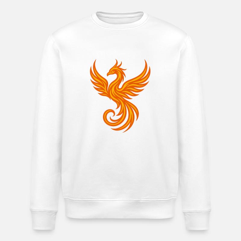 phoenix - Stanley/Stella Unisex Bio-Sweatshirt ROLLER - Weiß