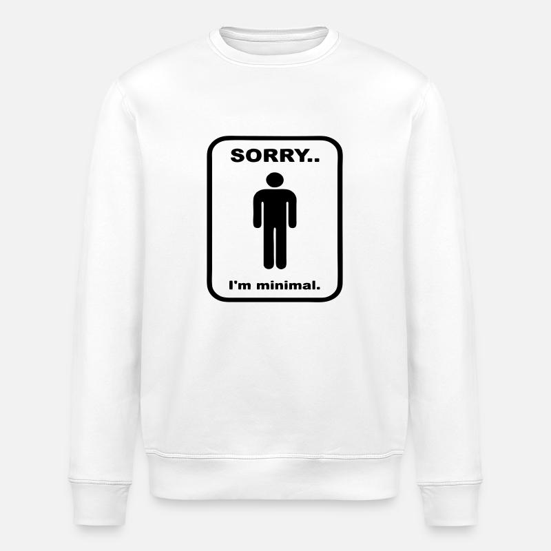 Minimal - Stanley/Stella Unisex Bio-Sweatshirt ROLLER - Weiß