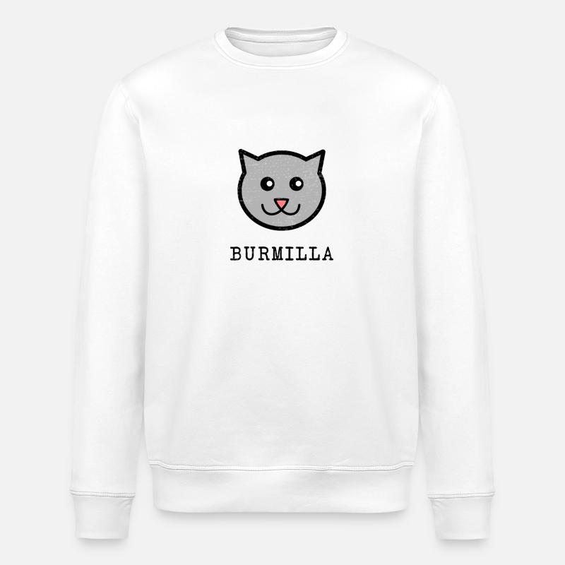 My cat is a Burmilla - Sweat bio ROLLER Stanley/Stella Unisexe - blanc