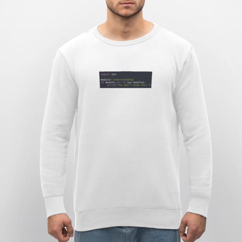 Programmer, Software, Computer Science, Developer Stanley/Stella ROLLER Unisex Organic Sweatshirt