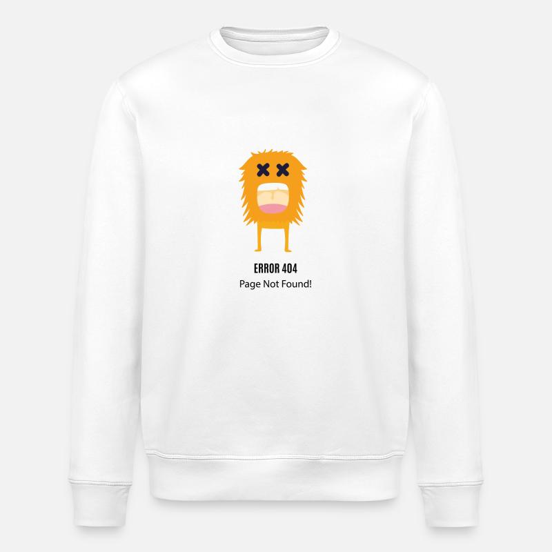 Error 404 - Stanley/Stella ROLLER Unisex Organic Sweatshirt - white
