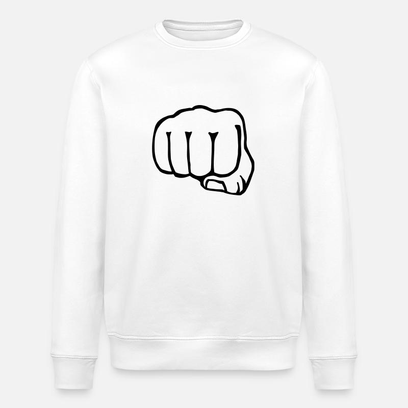 Bruder Faust - Box - Stanley/Stella Unisex Bio-Sweatshirt ROLLER - Weiß