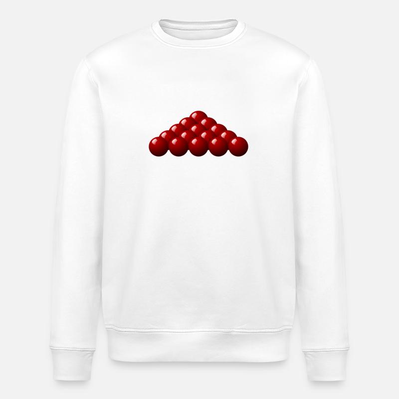 billard - Sweat bio ROLLER Stanley/Stella Unisexe - blanc