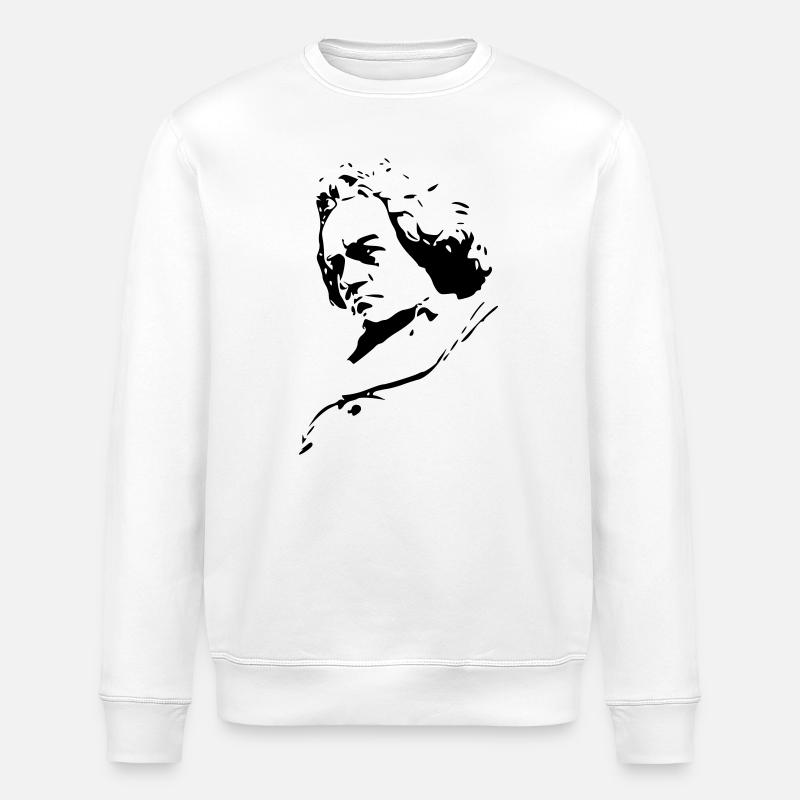 Beethoven - Stanley/Stella Unisex Bio-Sweatshirt ROLLER - Weiß