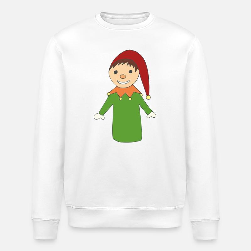 Kasper - Stanley/Stella Unisex Bio-Sweatshirt ROLLER - Weiß