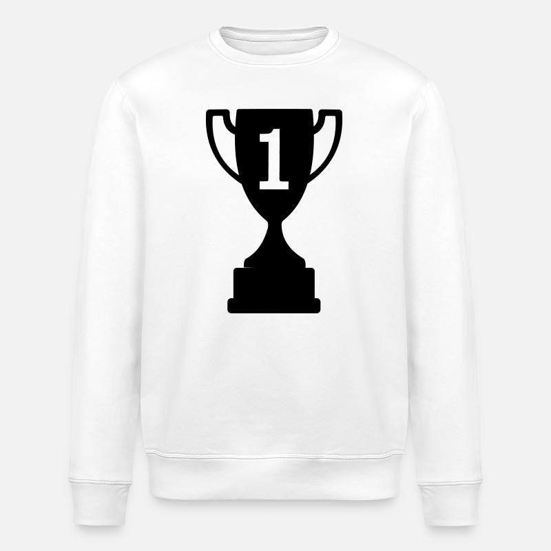 Coupe sport numéro 1 - Sweat bio ROLLER Stanley/Stella Unisexe - blanc