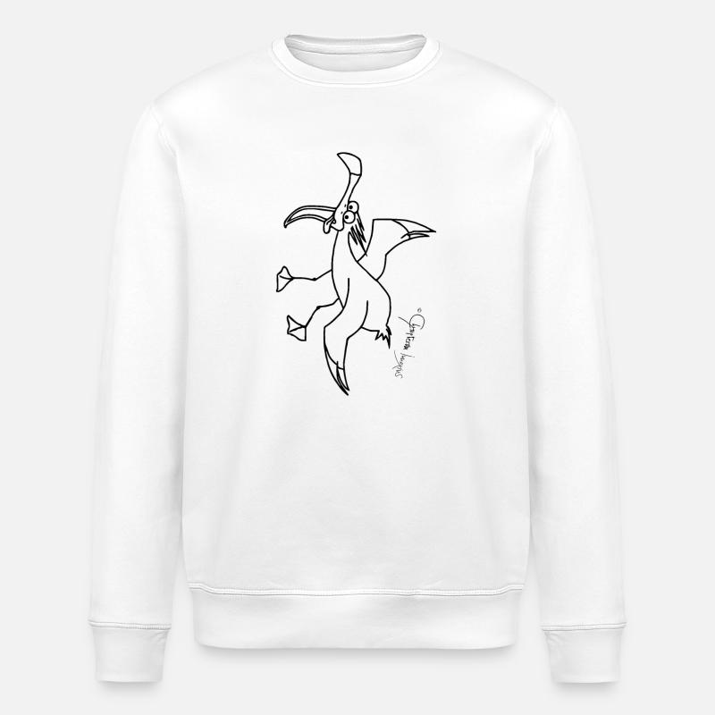 Kreischmöwe - Larus Vocifer - Stanley/Stella Unisex Bio-Sweatshirt ROLLER - Weiß