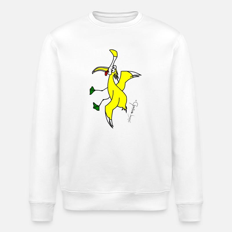Kreischmöwe - Larus Vocifer - Stanley/Stella Unisex Bio-Sweatshirt ROLLER - Weiß