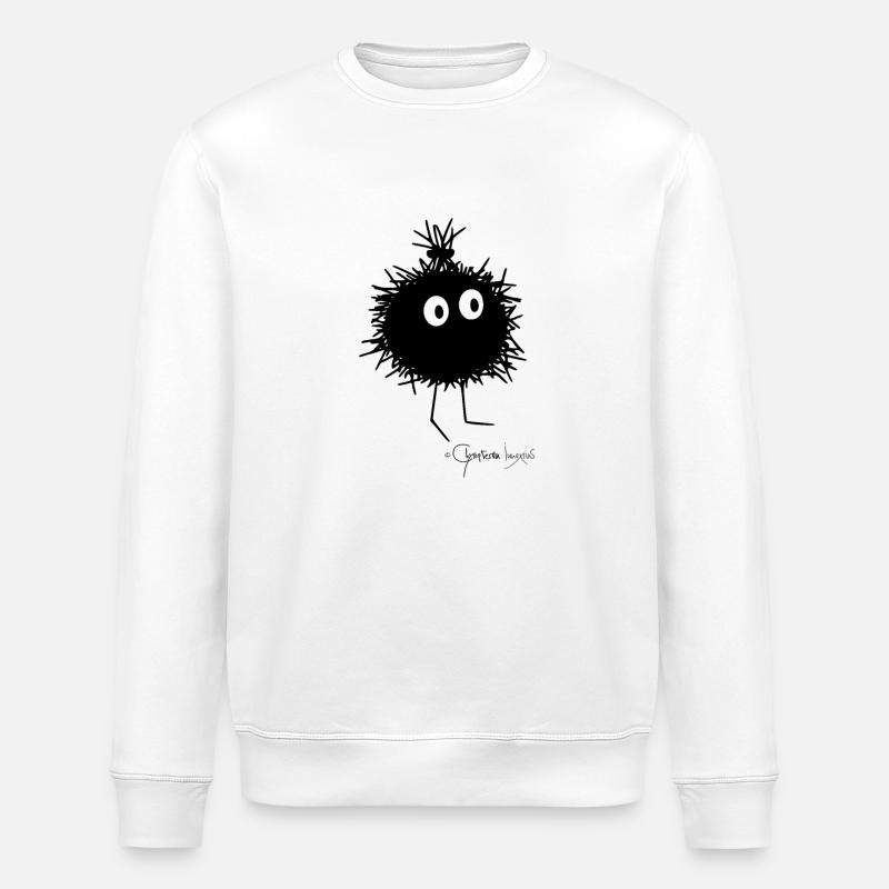 Flauschtier © Chyropterum Innoxius - Stanley/Stella Unisex Bio-Sweatshirt ROLLER - Weiß