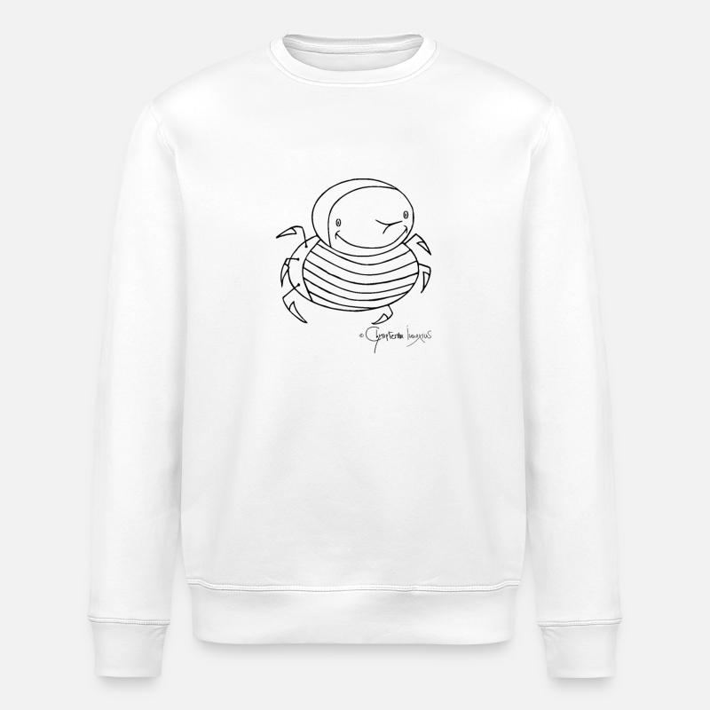 Stingbug - Coleopter Aculaeus - Stanley/Stella ROLLER Unisex Organic Sweatshirt - white