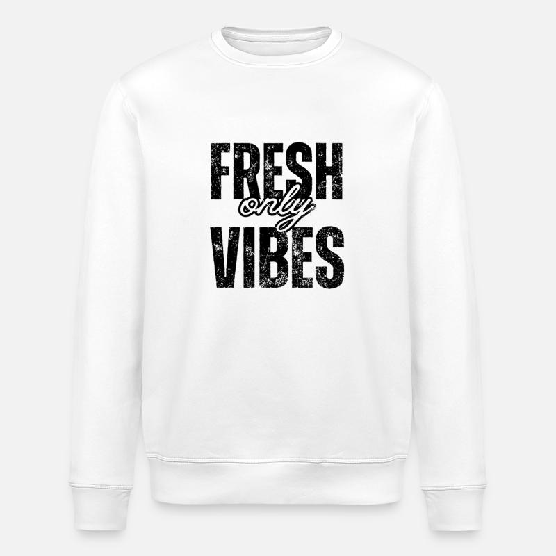 Frais - Sweat bio ROLLER Stanley/Stella Unisexe - blanc