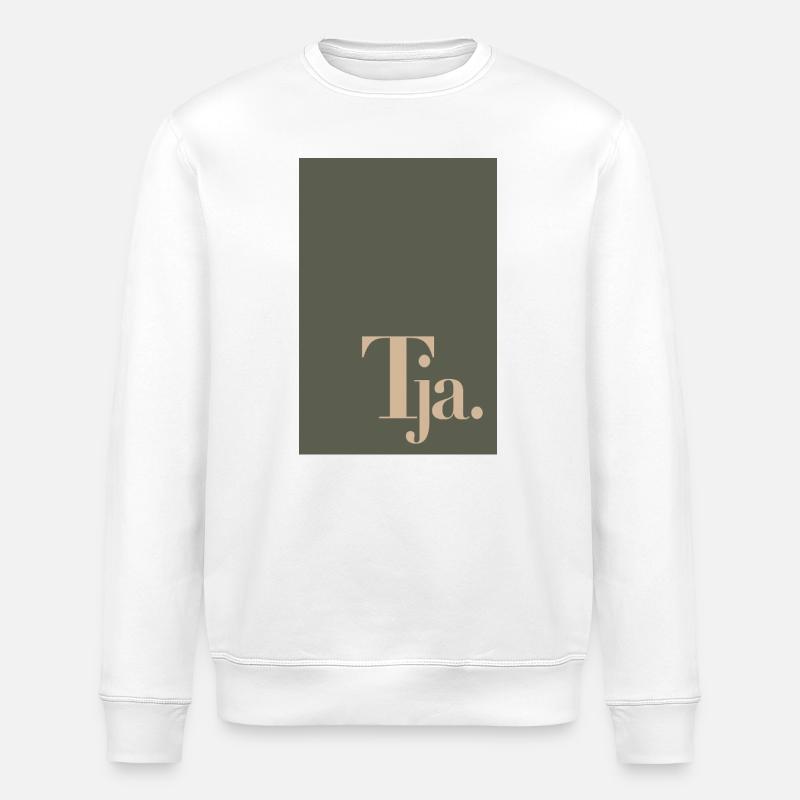 Modern Typography Poster – Well. - Stanley/Stella ROLLER Unisex Organic Sweatshirt - white