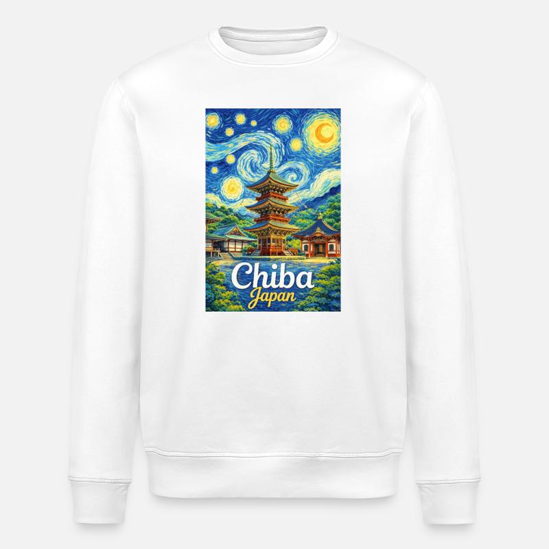 Chiba, Japan - Stanley/Stella Unisex Bio-Sweatshirt ROLLER - Weiß