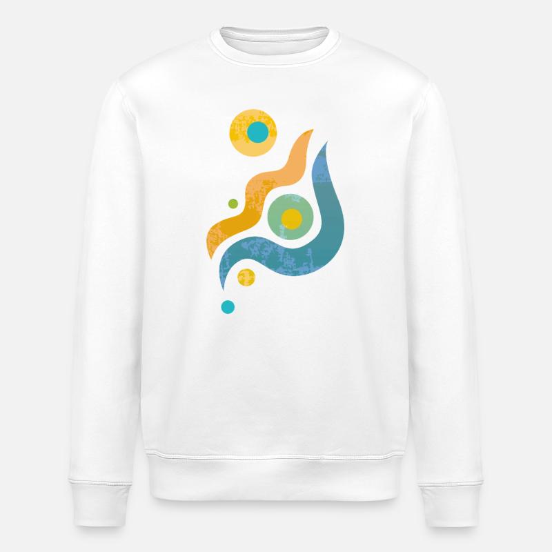 yoga-design_44 - Stanley/Stella Unisex Bio-Sweatshirt ROLLER - Weiß