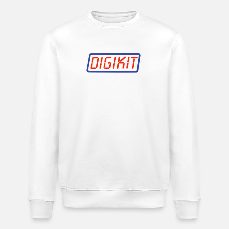 Digikit - Stanley/Stella Unisex Bio-Sweatshirt ROLLER - Weiß