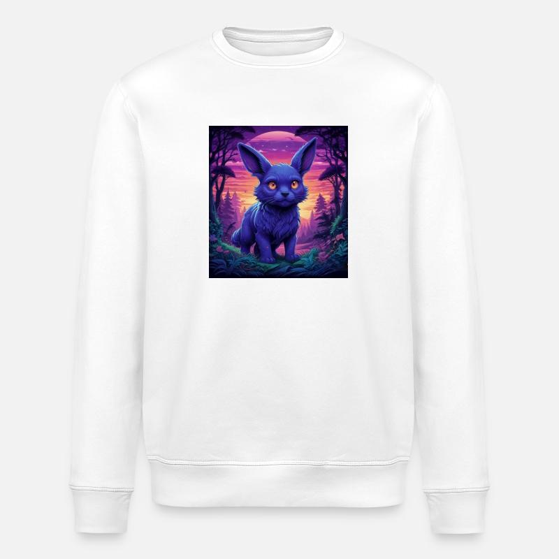 Märchenwald - Stanley/Stella Unisex Bio-Sweatshirt ROLLER - Weiß