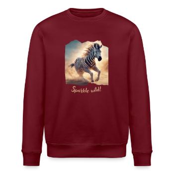 Sparkle wild - Stanley/Stella Unisex Bio-Sweatshirt ROLLER - Weiß - Vorne - Nik (191cm)