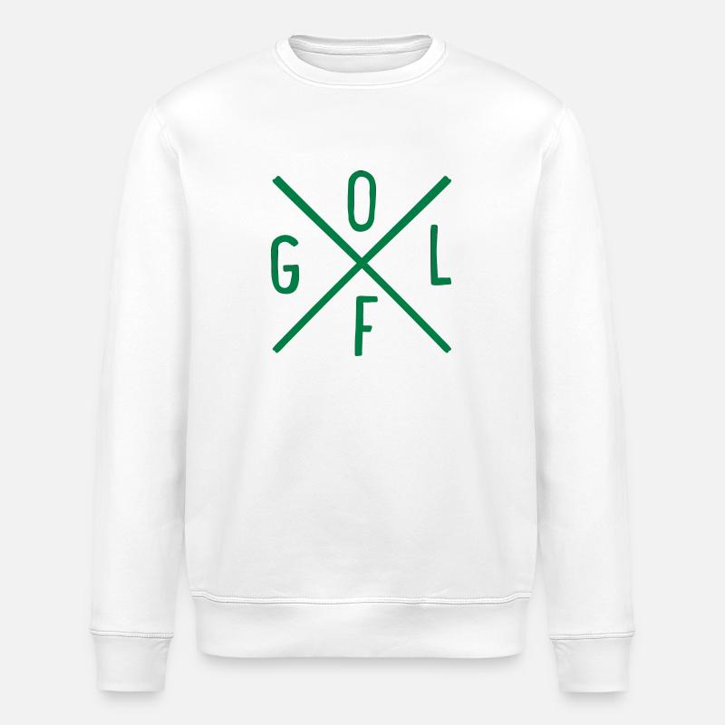 Golf - Stanley/Stella Unisex Bio-Sweatshirt ROLLER - Weiß