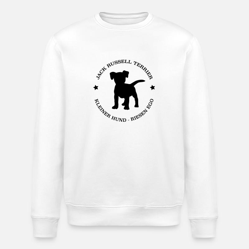Jack Russell Terrier - Sweat bio ROLLER Stanley/Stella Unisexe - blanc