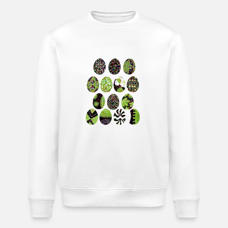 Osterei - Stanley/Stella Unisex Bio-Sweatshirt ROLLER - Weiß