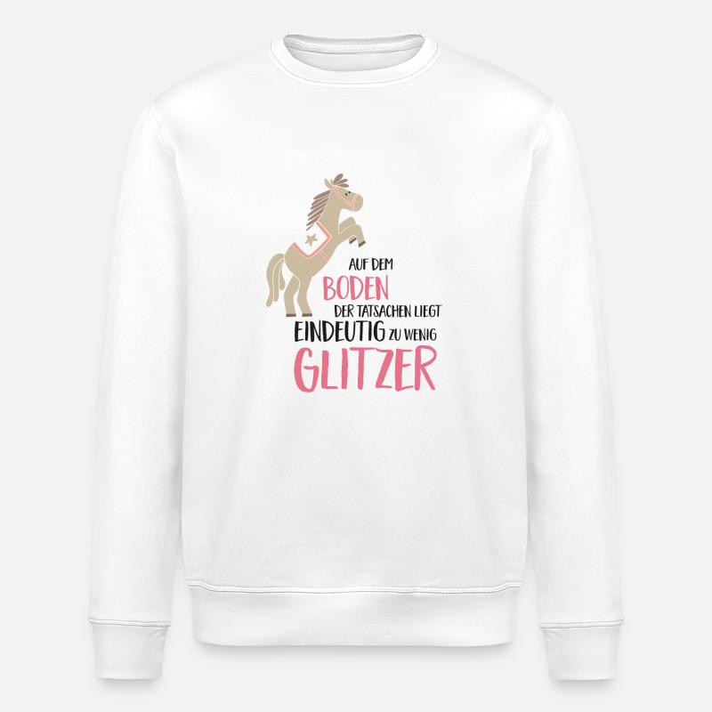 Lustiger Spruch - Stanley/Stella Unisex Bio-Sweatshirt ROLLER - Weiß