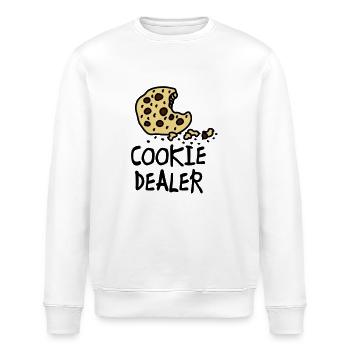 cookie_dealer - Sweat bio ROLLER Stanley/Stella Unisexe - blanc - Devant - Nik (191cm)