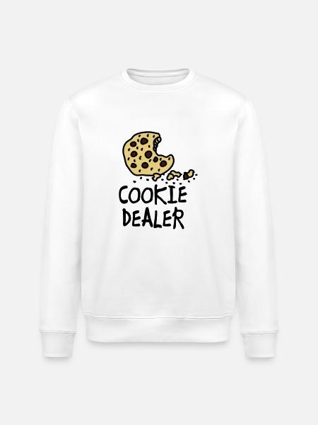 cookie_dealer - Stanley/Stella ROLLER Unisex Organic Sweatshirt - white