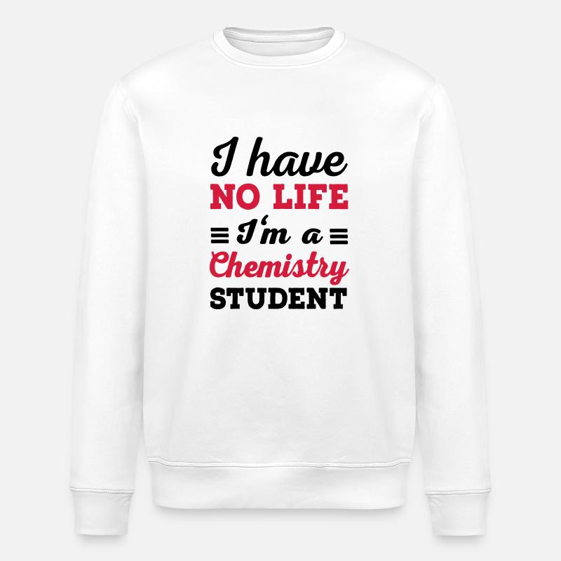 Chimie - Sweat bio ROLLER Stanley/Stella Unisexe - blanc