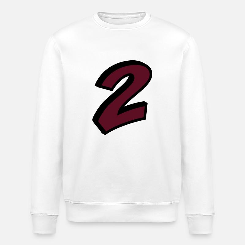 2 - Stanley/Stella ROLLER Unisex Organic Sweatshirt - white