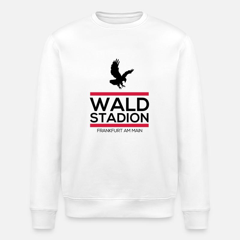 Francfort Waldstadion - Sweat bio ROLLER Stanley/Stella Unisexe - blanc