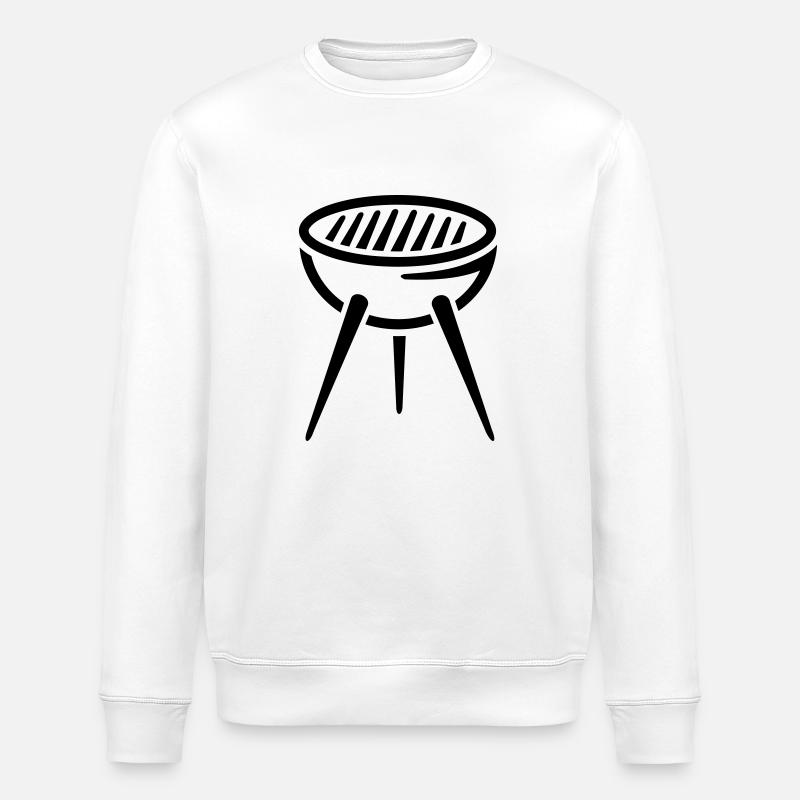 Grill BBQ - Sweat bio ROLLER Stanley/Stella Unisexe - blanc