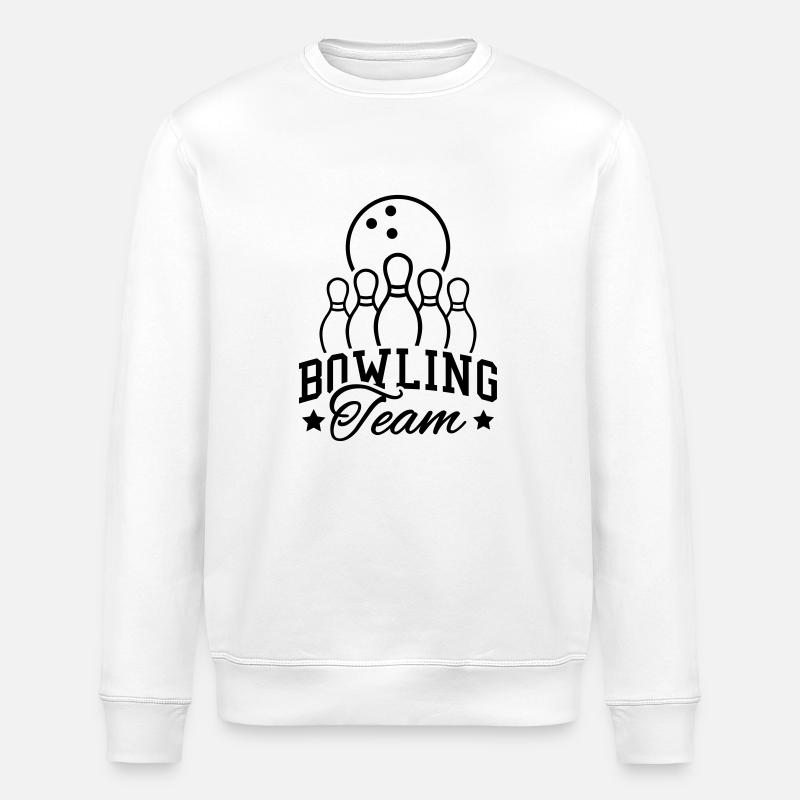 bowling_team_gi1 - Sweat bio ROLLER Stanley/Stella Unisexe - blanc