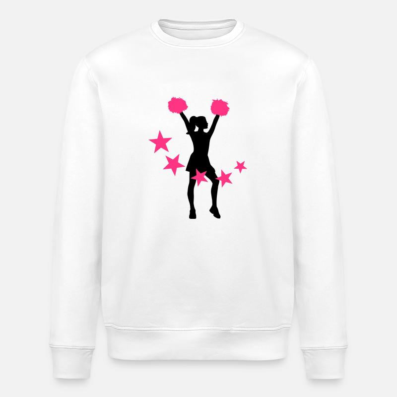 Cheerleader - Stanley/Stella Unisex Bio-Sweatshirt ROLLER - Weiß