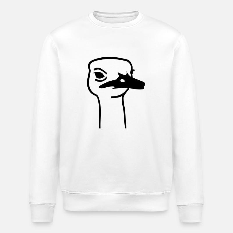 Strauß - Stanley/Stella Unisex Bio-Sweatshirt ROLLER - Weiß