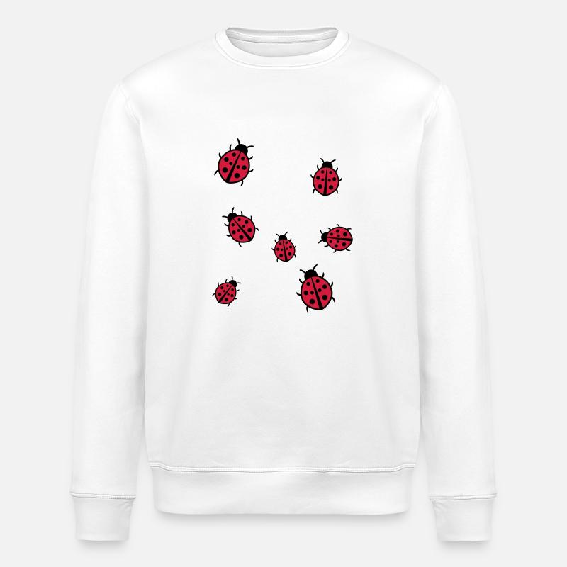 Little Ladybug - Stanley/Stella ROLLER Unisex Organic Sweatshirt - white