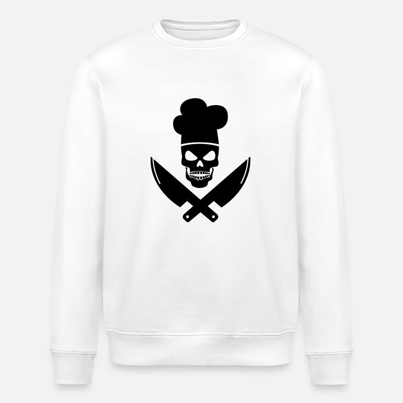 cook - Stanley/Stella ROLLER Unisex Organic Sweatshirt - white