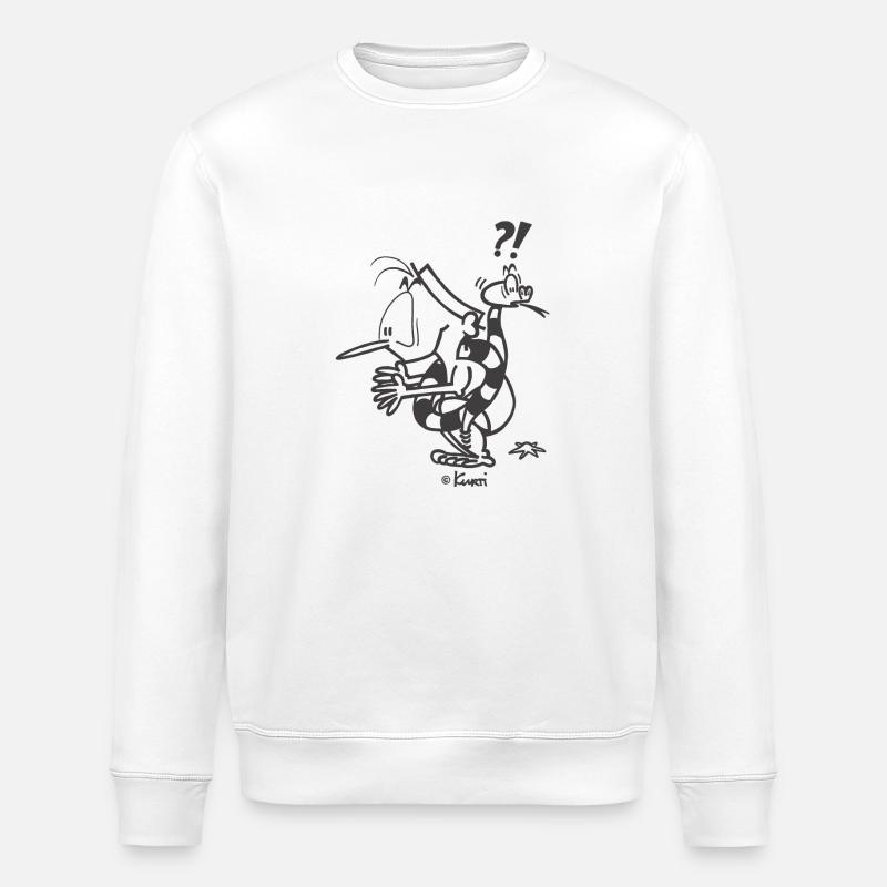 Serpent Kurti - Sweat bio ROLLER Stanley/Stella Unisexe - blanc