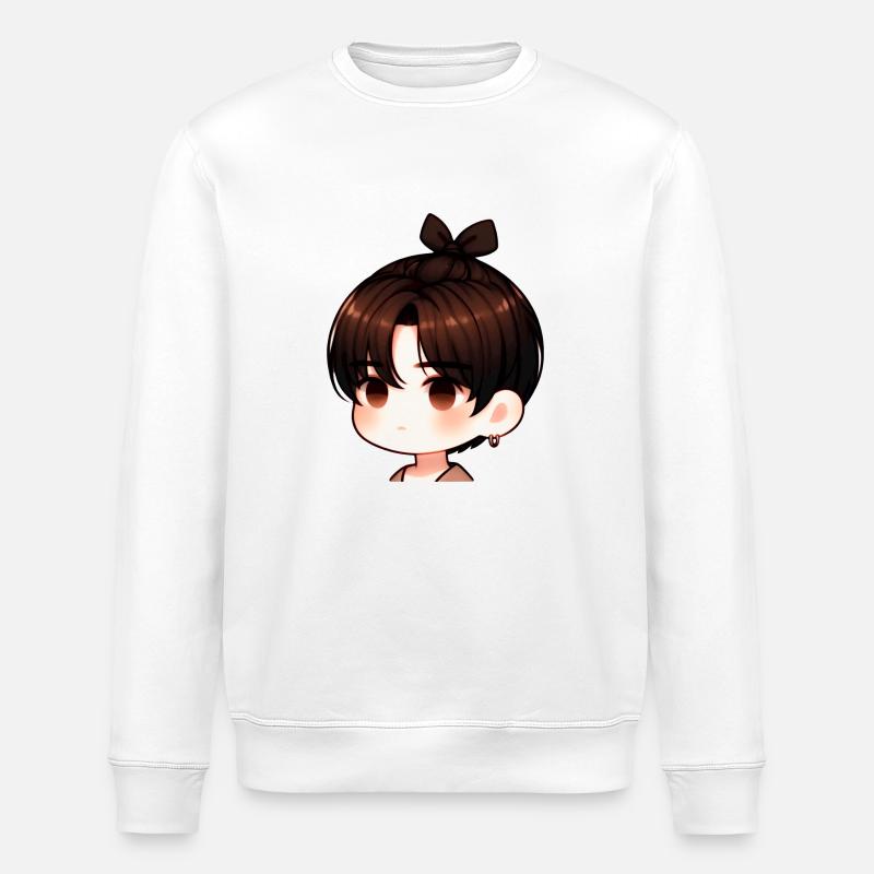 Cool Boys - Stanley/Stella ROLLER Unisex Organic Sweatshirt - white