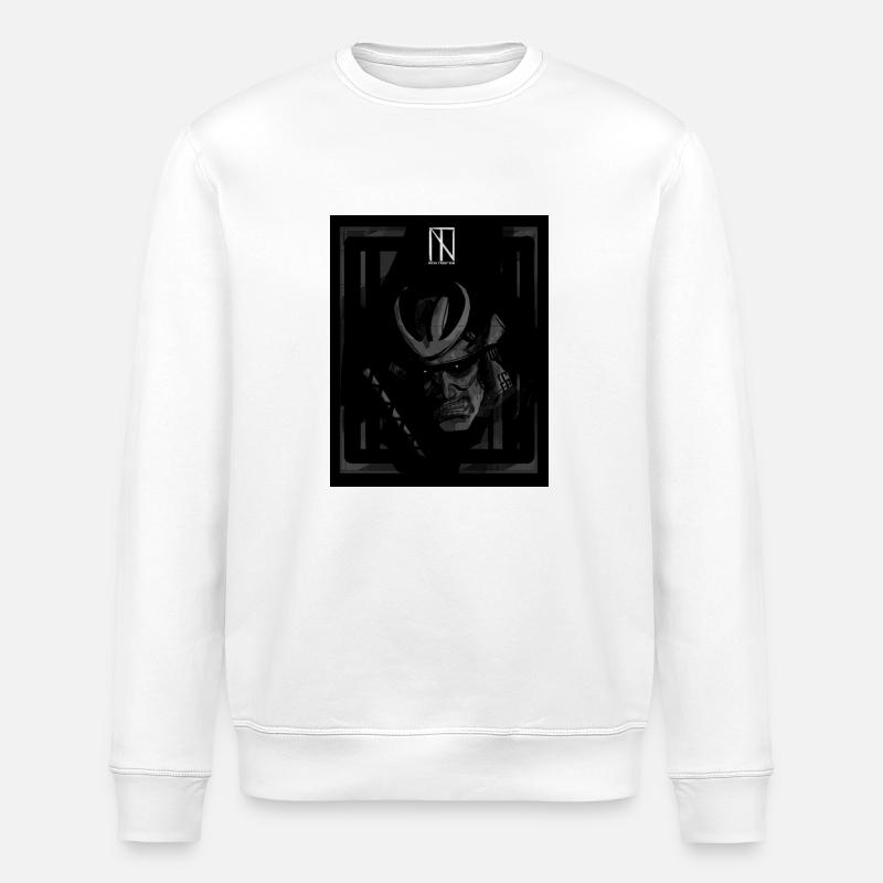 Samurai Grey - Stanley/Stella Unisex Bio-Sweatshirt ROLLER - Weiß