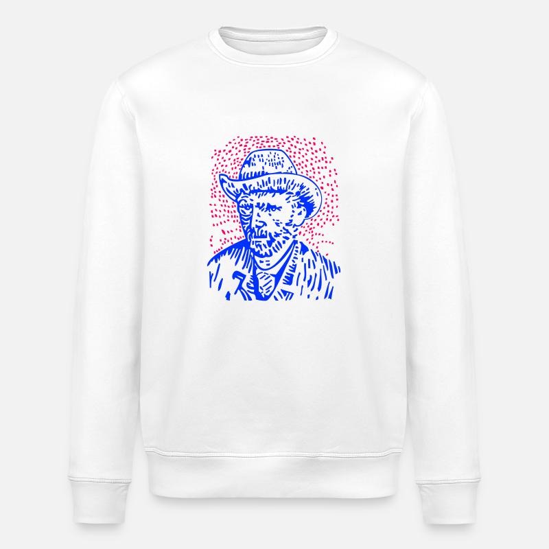 Vincent van Gogh - Stanley/Stella Unisex Bio-Sweatshirt ROLLER - Weiß