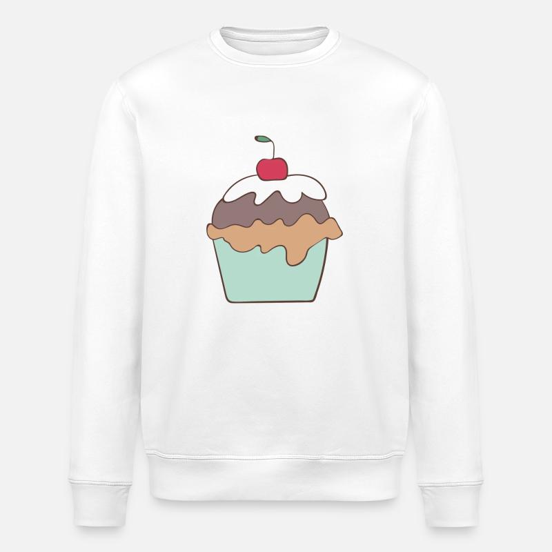 Petit gâteau - Sweat bio ROLLER Stanley/Stella Unisexe - blanc