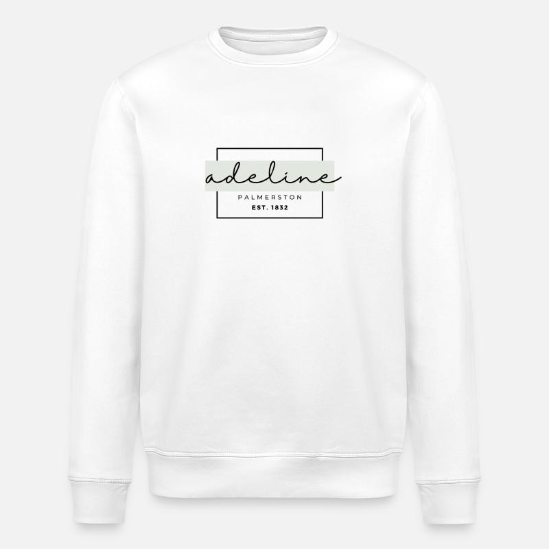 Adeline Style - Stanley/Stella Unisex Bio-Sweatshirt ROLLER - Weiß
