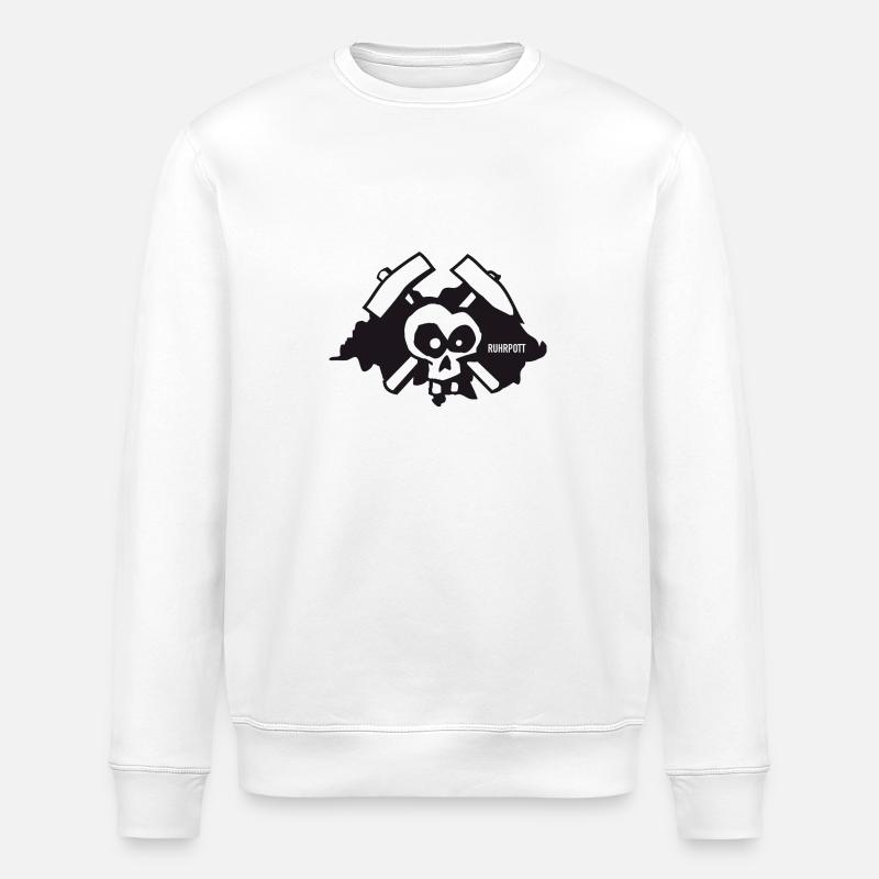 Ruhrgebiet - Stanley/Stella Unisex Bio-Sweatshirt ROLLER - Weiß