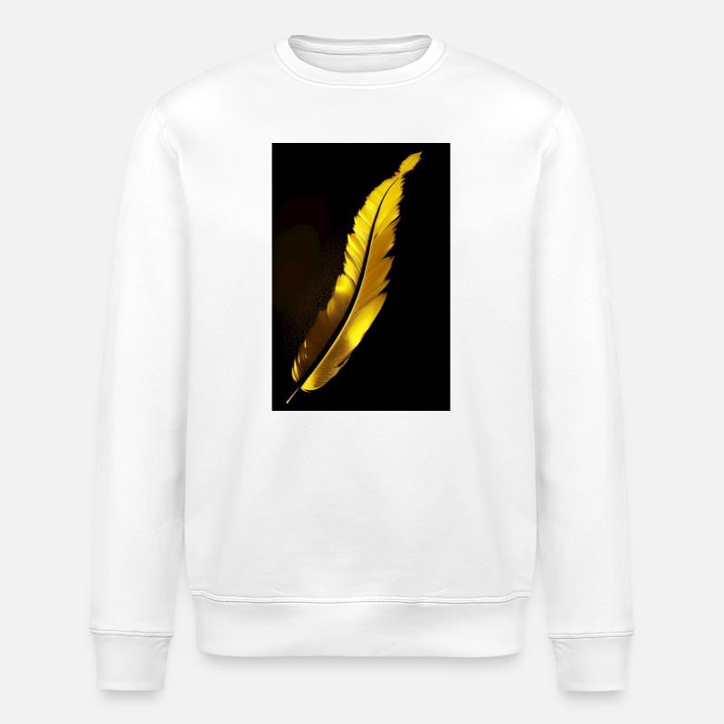 Feather - Stanley/Stella ROLLER Unisex Organic Sweatshirt - white