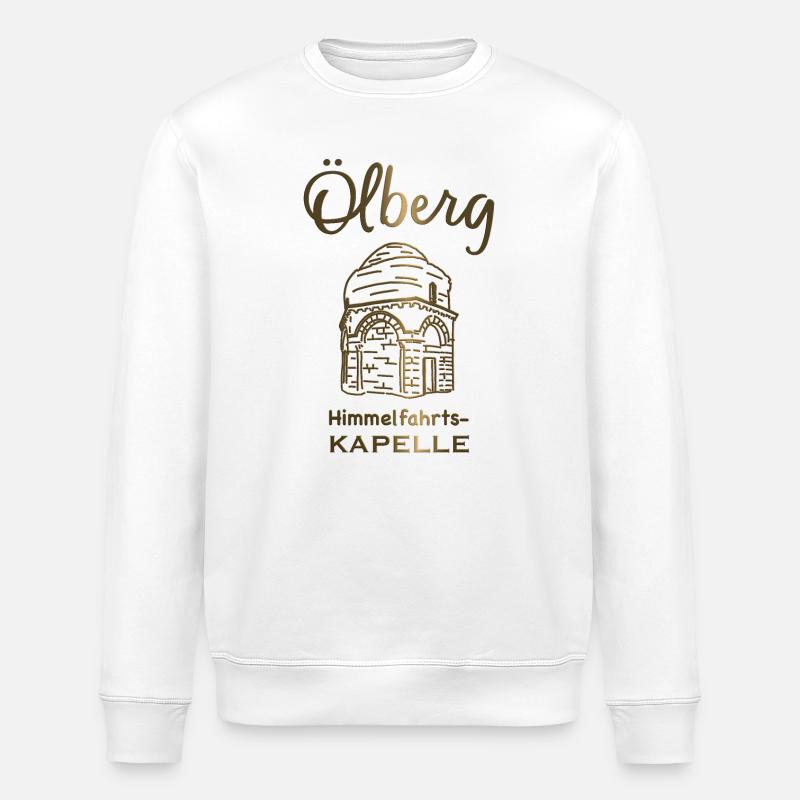 Jerusalem, Himmelfahrtskapelle, Israel - Stanley/Stella Unisex Bio-Sweatshirt ROLLER - Weiß