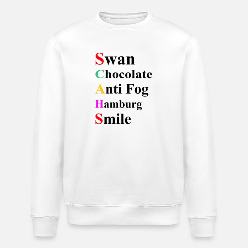 Imbiss - Stanley/Stella Unisex Bio-Sweatshirt ROLLER - Weiß