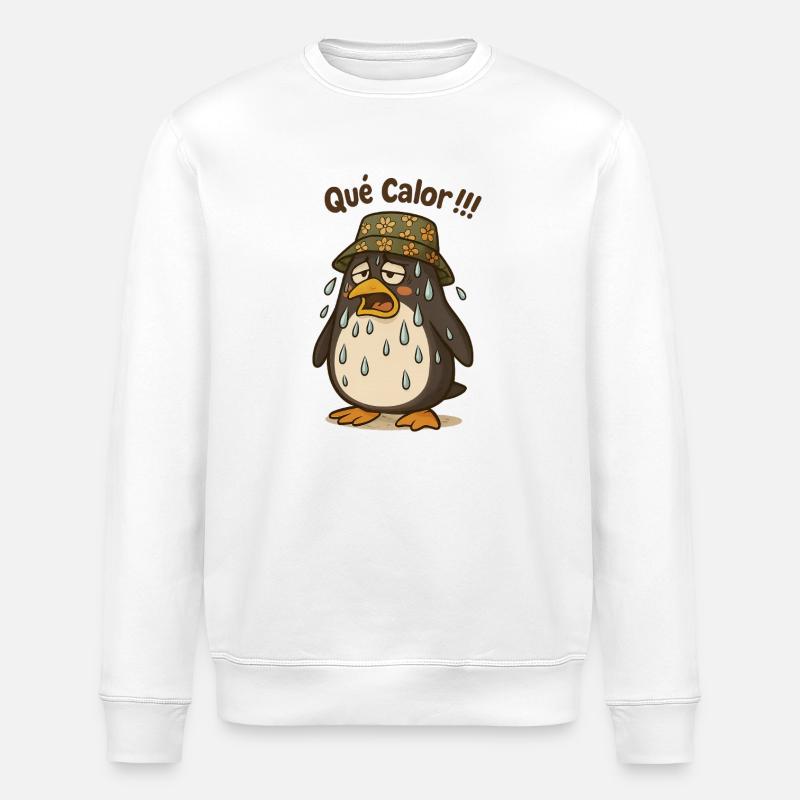 qué calor ! - Sweat bio ROLLER Stanley/Stella Unisexe - blanc