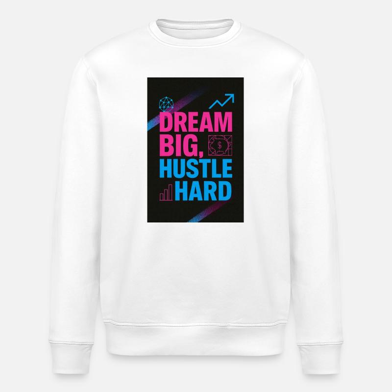 JensJensen - Sweat bio ROLLER Stanley/Stella Unisexe - blanc