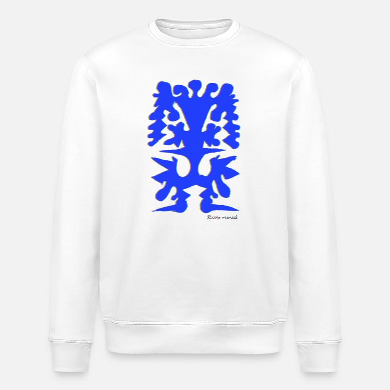 Proyecto_nuevo_-6- - Stanley/Stella ROLLER Unisex Organic Sweatshirt - white